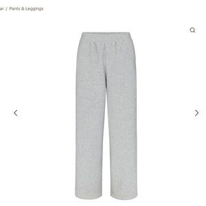 NWT! Fleece Pants - Light Heather Gray